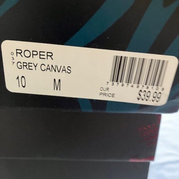 Roper grey canvas sandals - Picture 2 of 3